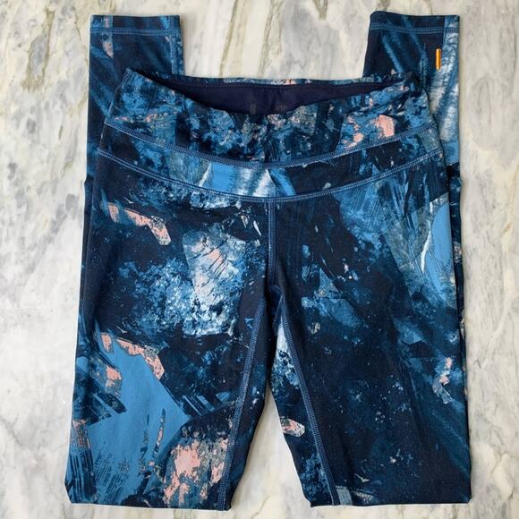 LUCY ACTIVEWEAR Womens Glacier Printed Studio Hatha Yoga Leggings Size XS - Picture 4 of 7